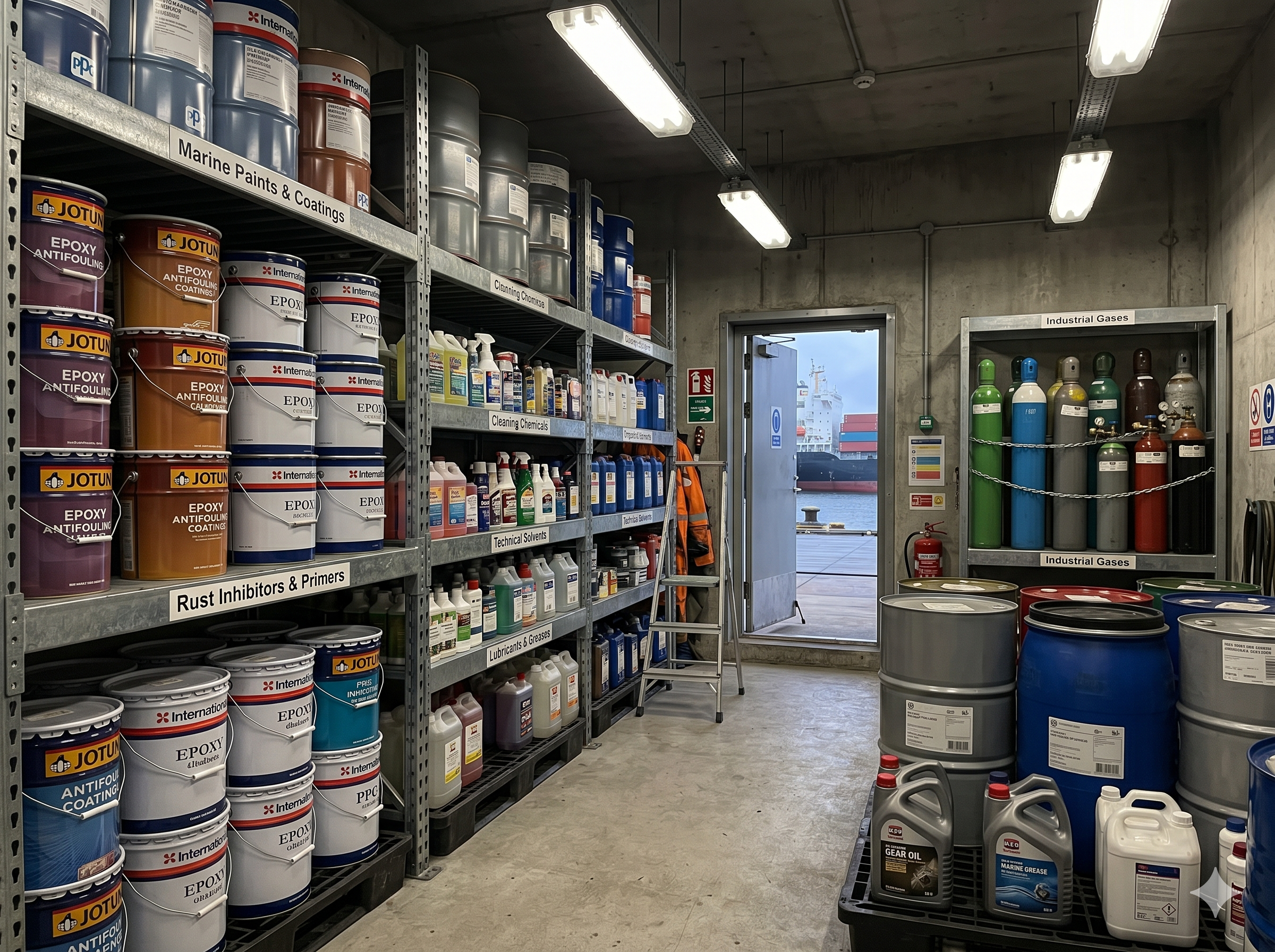 Marine chemicals and paints