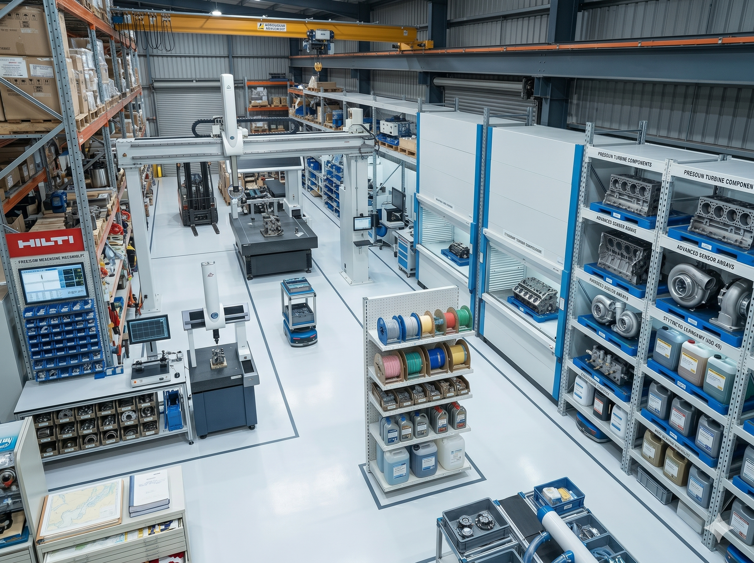 Engine stores and mechanical spares